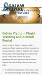 Mobile Screenshot of galvinflying.com